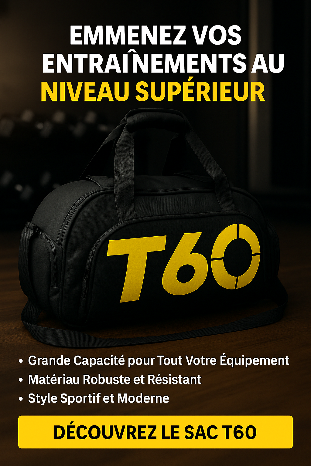 Sac de Sport Étanche Ultraléger